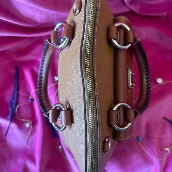 Dooney & Bourke Pebble Leather Aubrey satchel - Picture 7 of 13